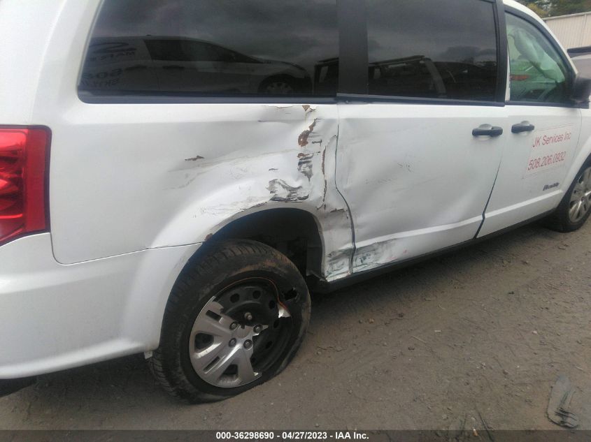 2019 DODGE GRAND CARAVAN SE - 2C7WDGBG2KR805124