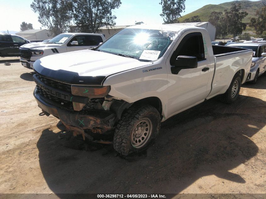 2020 CHEVROLET SILVERADO 1500 WORK TRUCK - 3GCNYAEF8LG176263