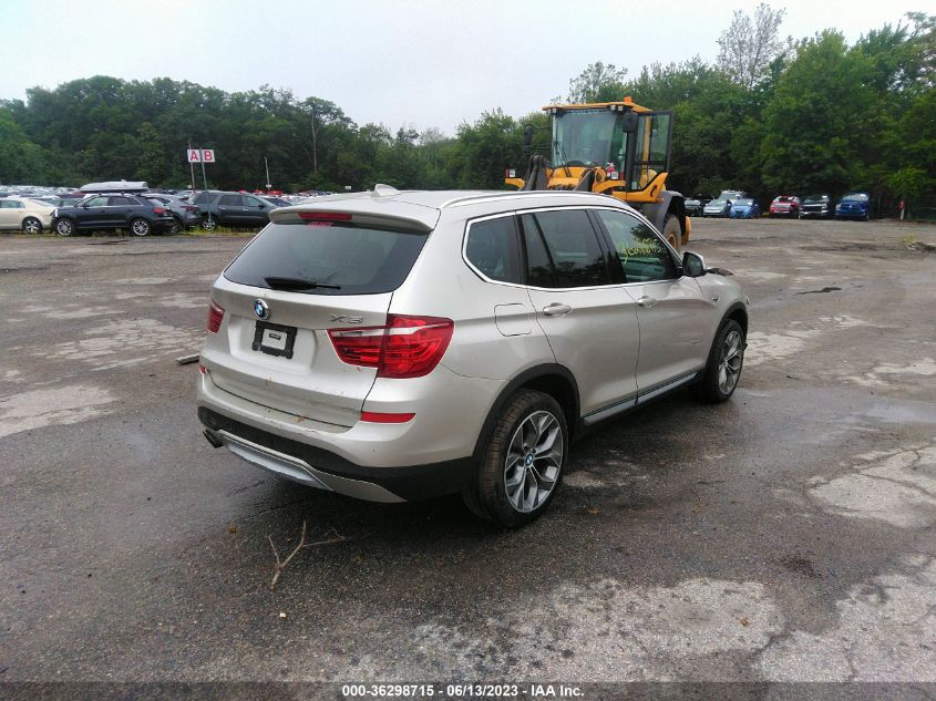 2017 BMW X3 XDRIVE28I - 5UXWX9C3XH0T20260