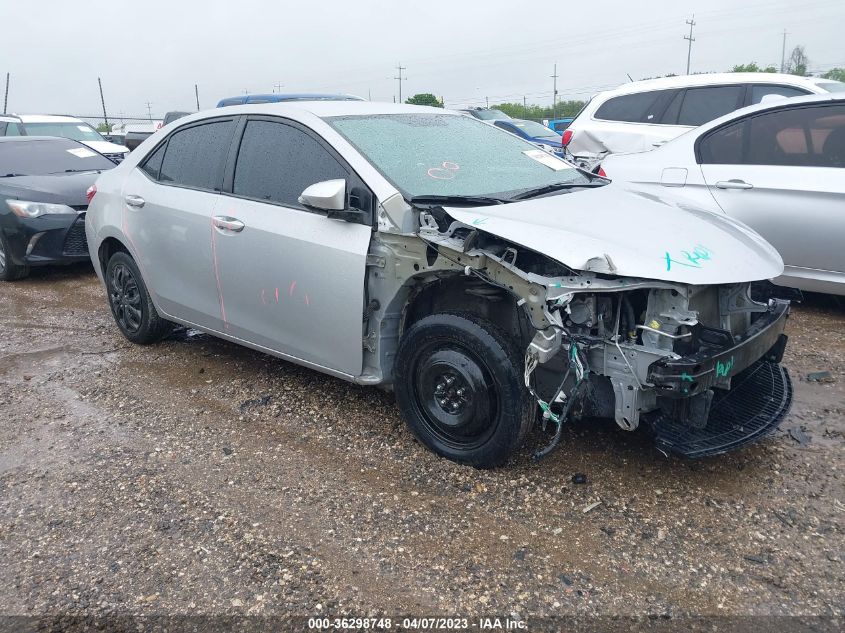 2014 TOYOTA COROLLA L/LE/S/S PLUS/LE PLUS - 2T1BURHE6EC129925