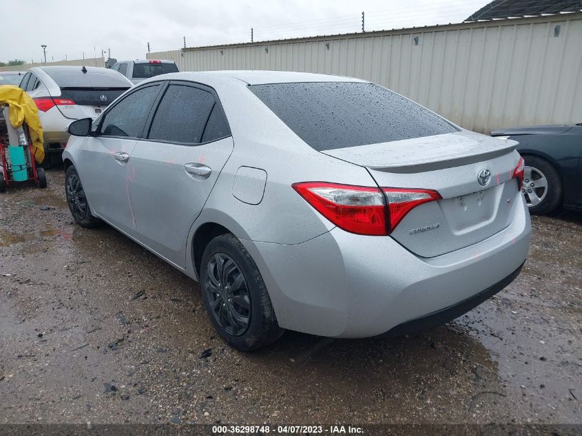 2014 TOYOTA COROLLA L/LE/S/S PLUS/LE PLUS - 2T1BURHE6EC129925