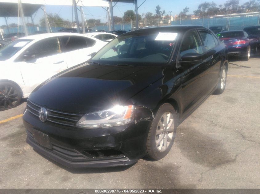 2015 VOLKSWAGEN JETTA SEDAN 1.8T SE - 3VWD07AJ4FM302914