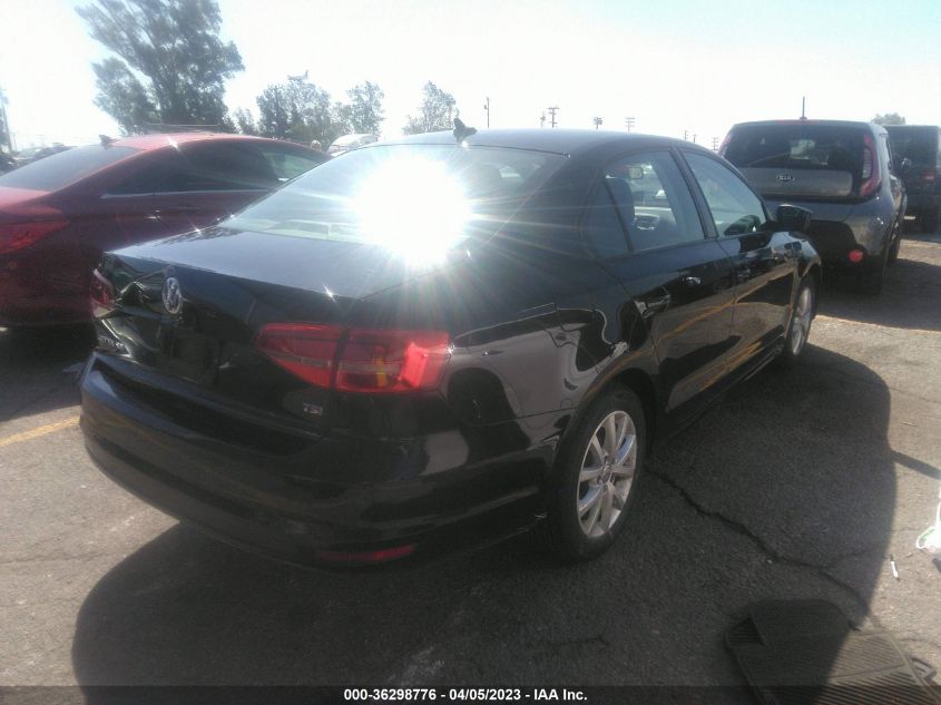 2015 VOLKSWAGEN JETTA SEDAN 1.8T SE - 3VWD07AJ4FM302914