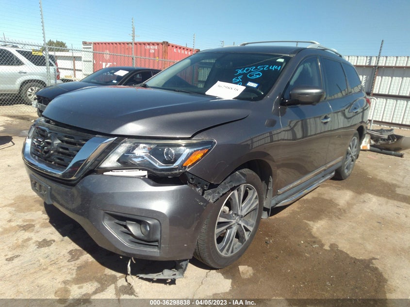 VIN 5N1DR2MM5JC649840 2018 NISSAN PATHFINDER PLATINUM