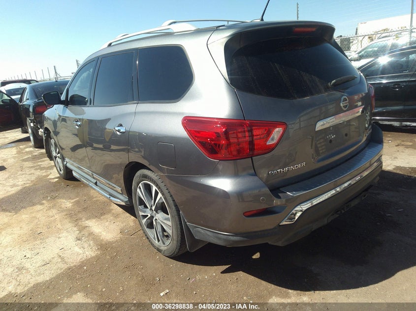 VIN 5N1DR2MM5JC649840 2018 NISSAN PATHFINDER PLATINUM