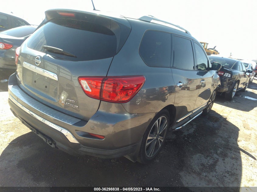 VIN 5N1DR2MM5JC649840 2018 NISSAN PATHFINDER PLATINUM