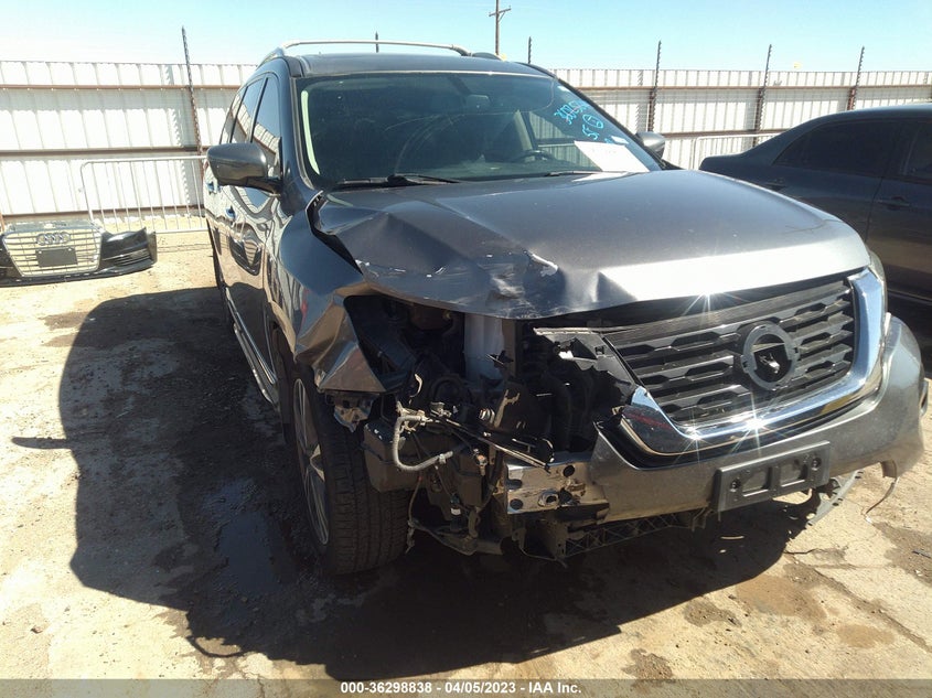 VIN 5N1DR2MM5JC649840 2018 NISSAN PATHFINDER PLATINUM