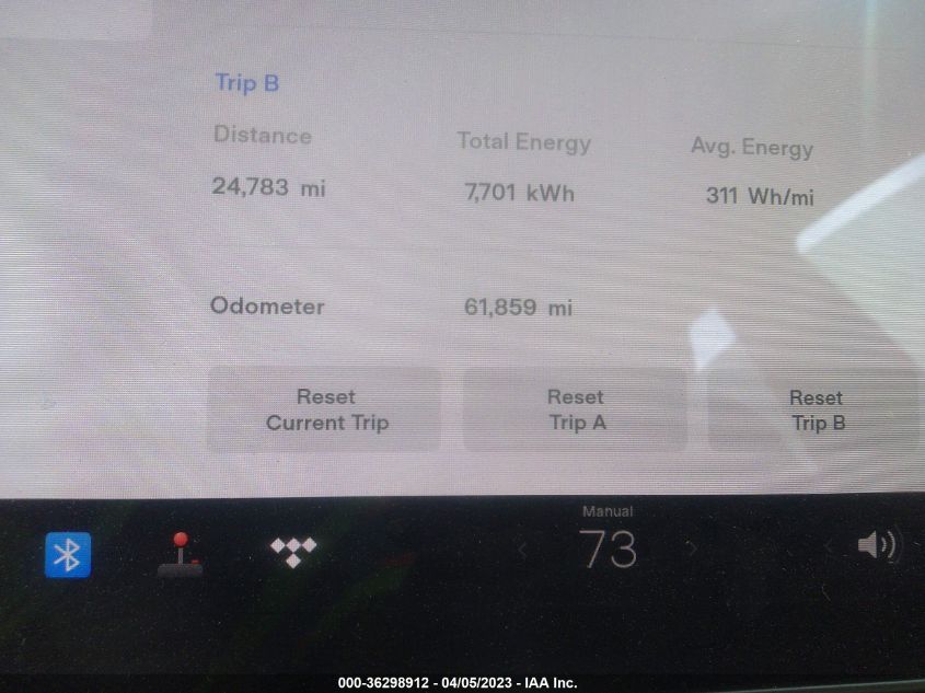 2018 TESLA MODEL 3 RANGE BATTERY - 5YJ3E1EA1JF077517