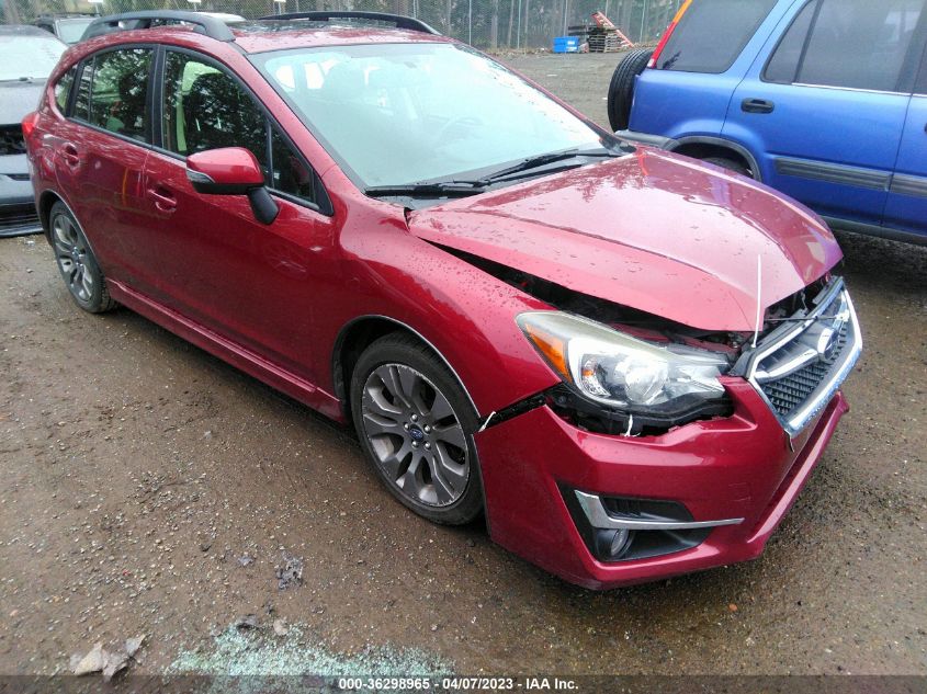 2015 SUBARU IMPREZA WAGON 2.0I SPORT PREMIUM - JF1GPAY6XF8251715