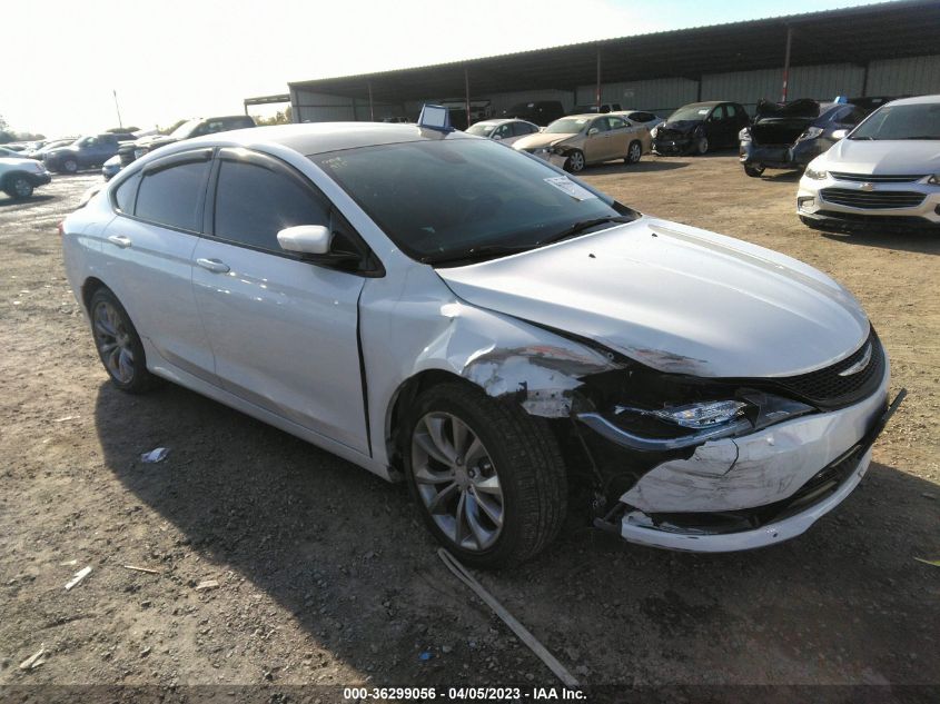 2015 CHRYSLER 200 S - 1C3CCCBG9FN627506