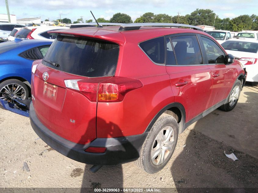 2014 TOYOTA RAV4 LE - JTMZFREV9EJ016942
