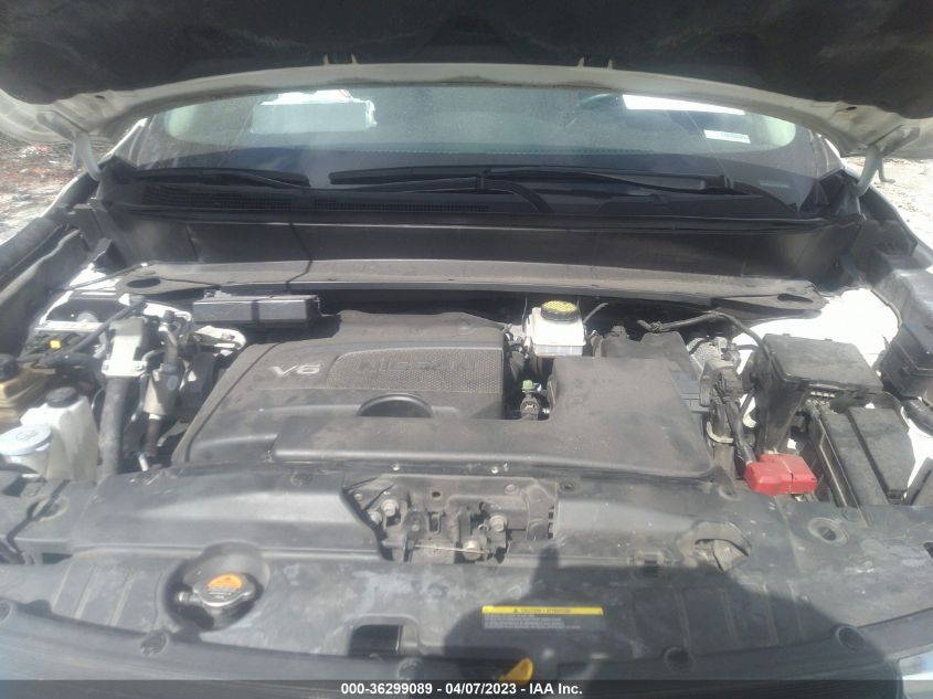 2018 NISSAN PATHFINDER SV - 5N1DR2MM3JC618554