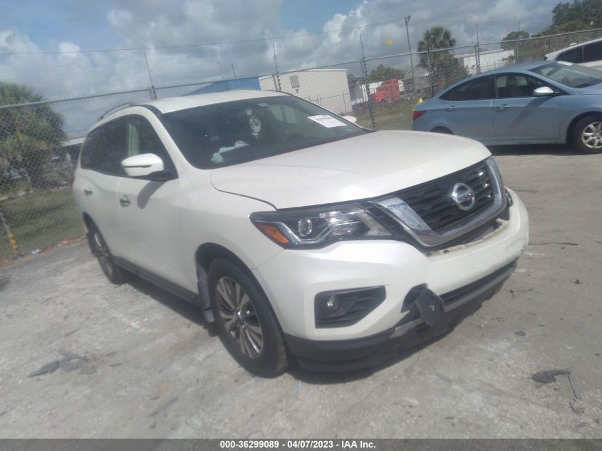 2018 NISSAN PATHFINDER SV - 5N1DR2MM3JC618554