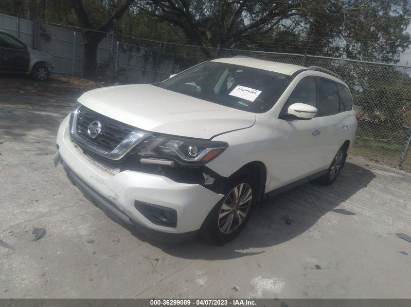 2018 NISSAN PATHFINDER SV - 5N1DR2MM3JC618554