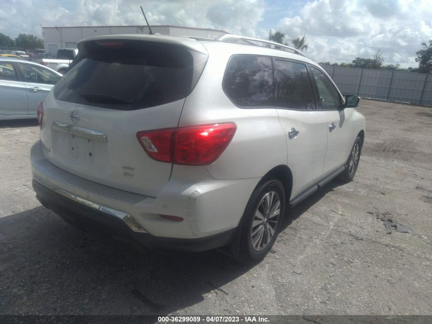 2018 NISSAN PATHFINDER SV - 5N1DR2MM3JC618554