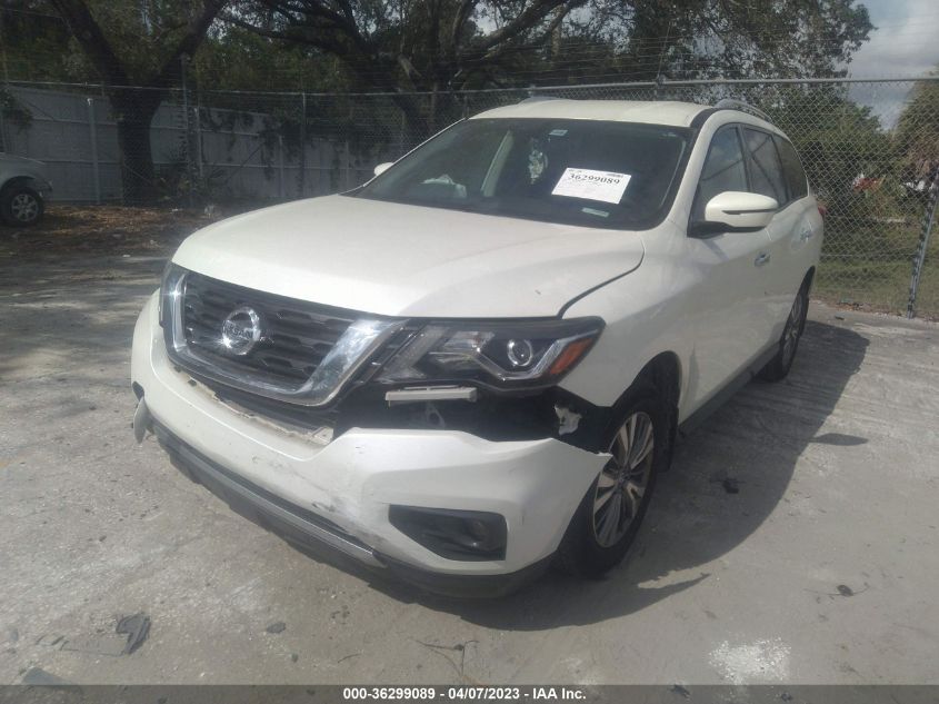 2018 NISSAN PATHFINDER SV - 5N1DR2MM3JC618554