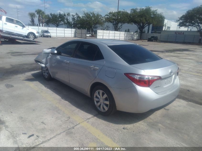 2016 TOYOTA COROLLA L/LE/S/S PLUS/LE PLUS - 2T1BURHE6GC697028