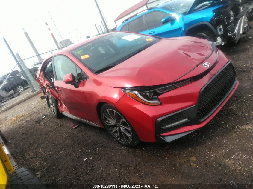 2021 TOYOTA COROLLA SE/NIGHTSHADE/APEX SE - 5YFS4MCE8MP083474