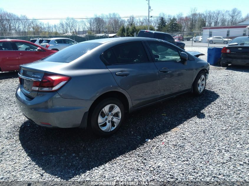 2013 HONDA CIVIC SDN LX - 19XFB2F54DE039464