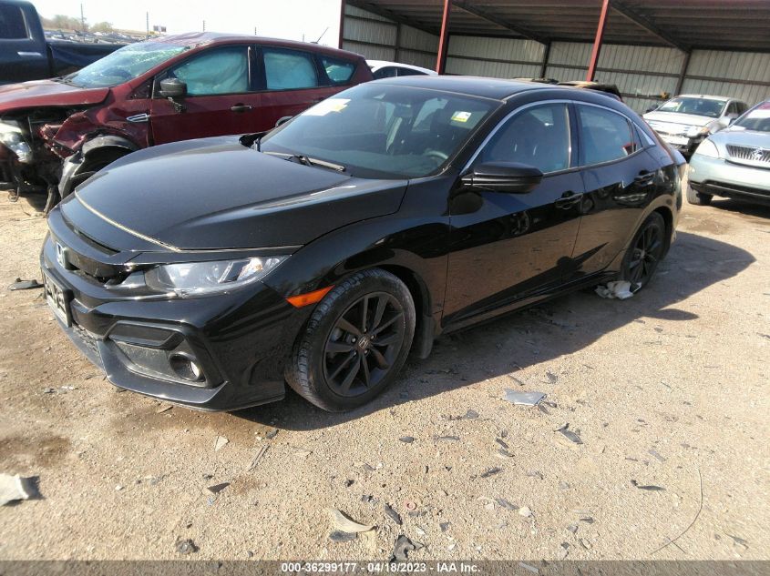 2020 HONDA CIVIC HATCHBACK EX - SHHFK7H61LU204736
