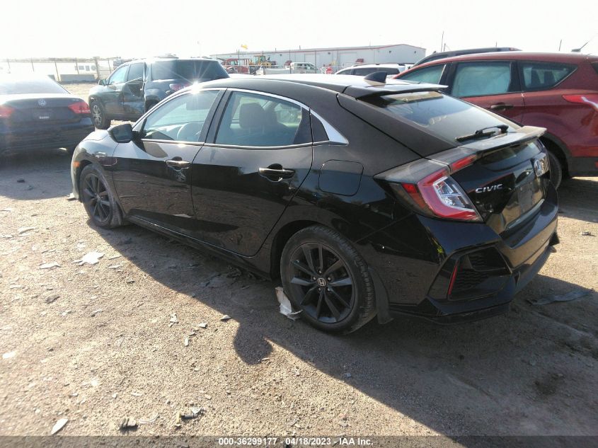 2020 HONDA CIVIC HATCHBACK EX - SHHFK7H61LU204736