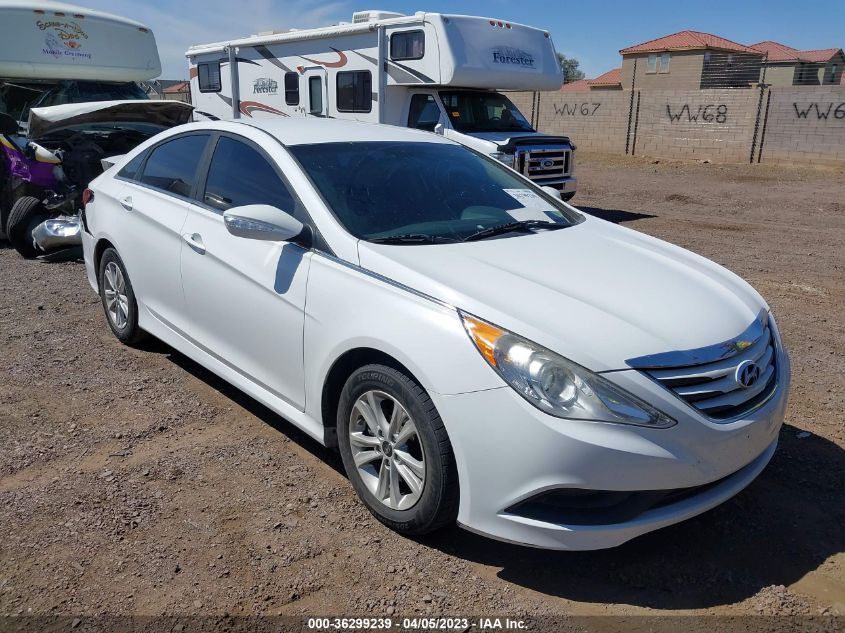 2014 HYUNDAI SONATA GLS - 5NPEB4ACXEH848493