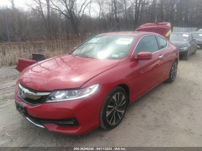 2017 HONDA ACCORD COUPE EX-L V6 - 1HGCT2B82HA001824