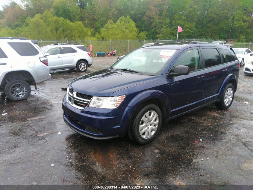 2017 DODGE JOURNEY SE - 3C4PDCAB2HT604829