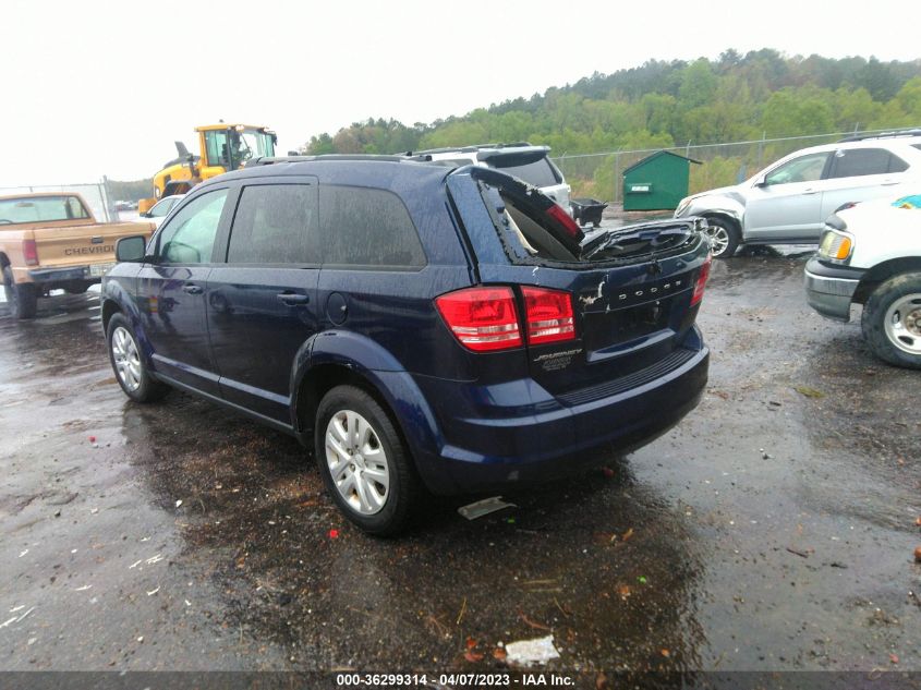 2017 DODGE JOURNEY SE - 3C4PDCAB2HT604829