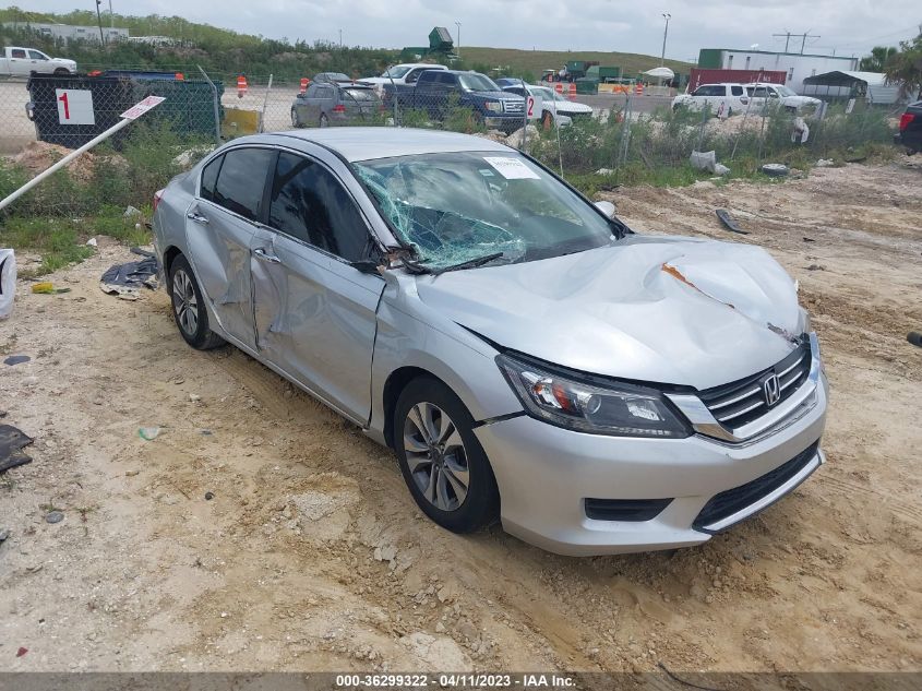 2014 HONDA ACCORD SEDAN LX - 1HGCR2F37EA152621