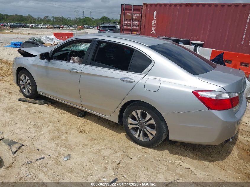 2014 HONDA ACCORD SEDAN LX - 1HGCR2F37EA152621