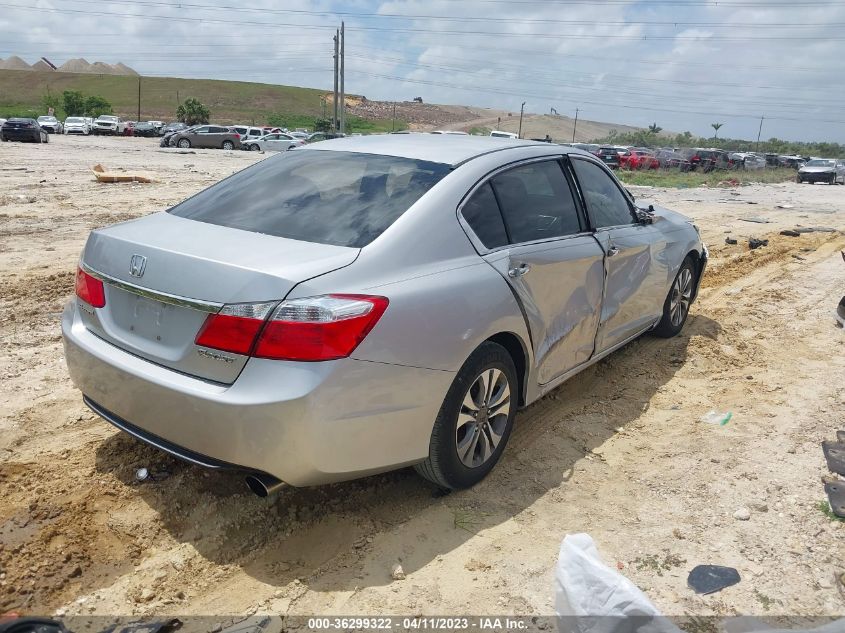 2014 HONDA ACCORD SEDAN LX - 1HGCR2F37EA152621