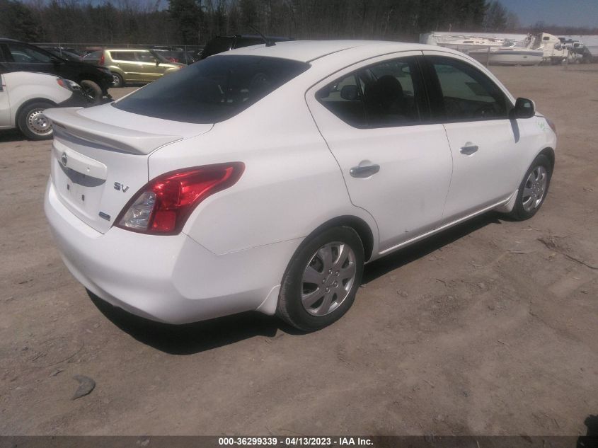 2014 NISSAN VERSA SV - 3N1CN7AP4EL825197