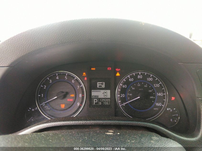 2013 INFINITI G37 COUPE X JN1CV6EL2DM950415