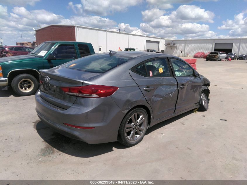 2017 HYUNDAI ELANTRA SE - KMHD84LF6HU196799