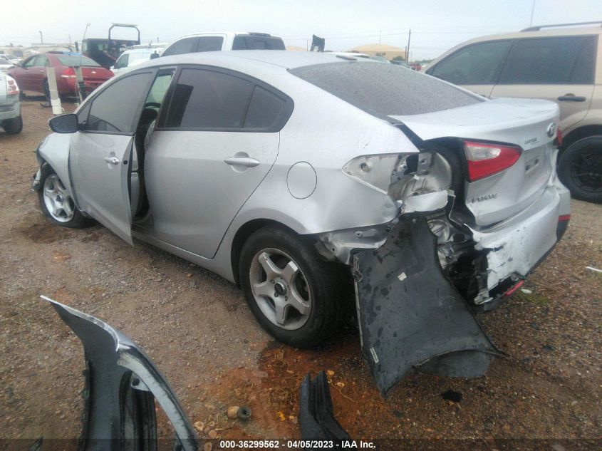 2015 KIA FORTE LX - KNAFX4A68F5370010