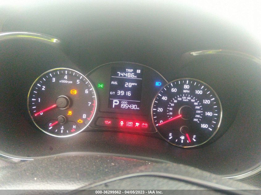 2015 KIA FORTE LX - KNAFX4A68F5370010