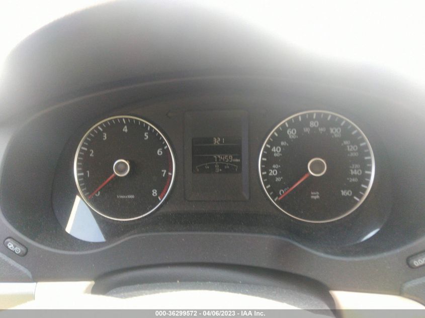 2013 VOLKSWAGEN JETTA SEDAN SE W/CONVENIENCE - 3VWDX7AJ0DM221806