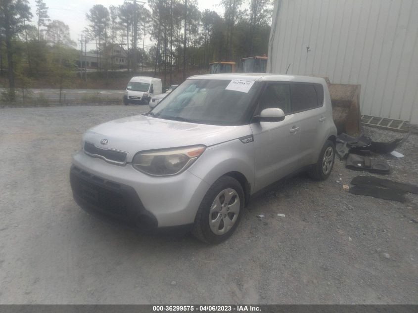 2015 KIA SOUL BASE - KNDJN2A23F7750042