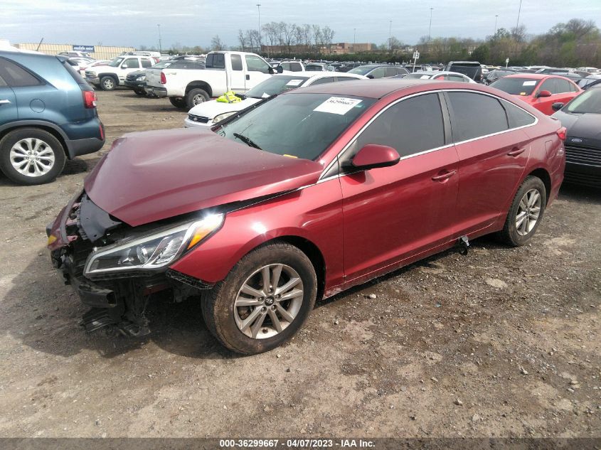 2016 HYUNDAI SONATA 2.4L - 5NPE24AF8GH386013