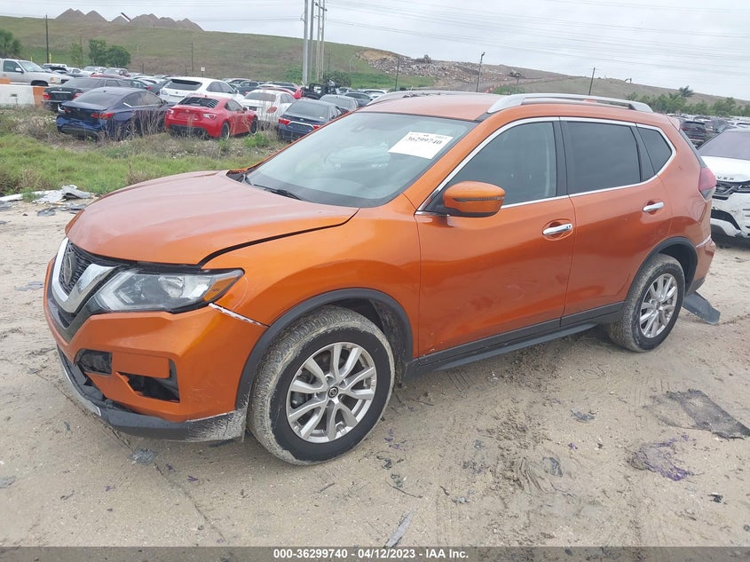 VIN 5N1AT2MT2KC701213 2019 NISSAN ROGUE SV