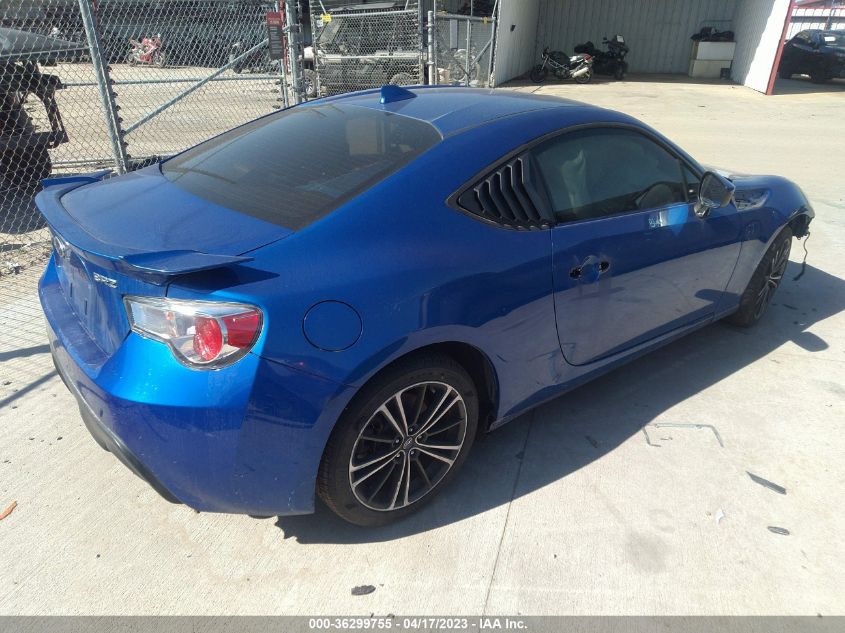 2015 SUBARU BRZ LIMITED - JF1ZCAC10F8604995