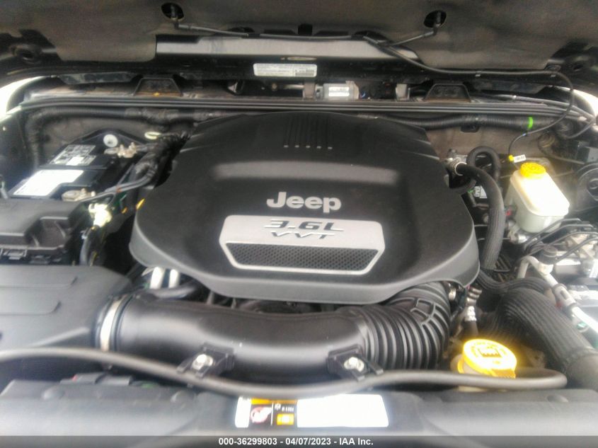 2013 JEEP WRANGLER UNLIMITED SAHARA - 1C4BJWEG7DL626616