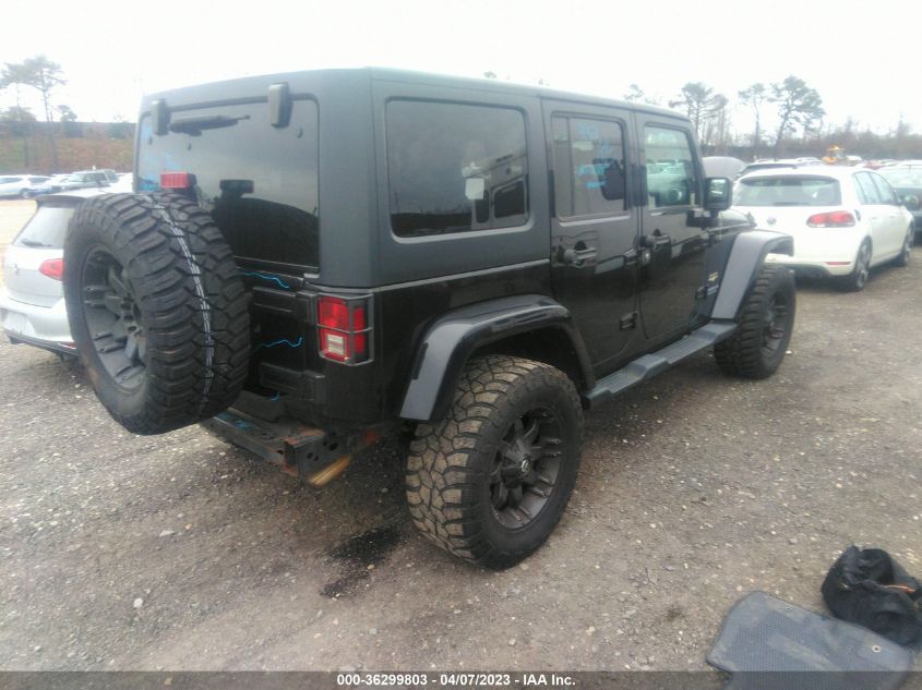 2013 JEEP WRANGLER UNLIMITED SAHARA - 1C4BJWEG7DL626616