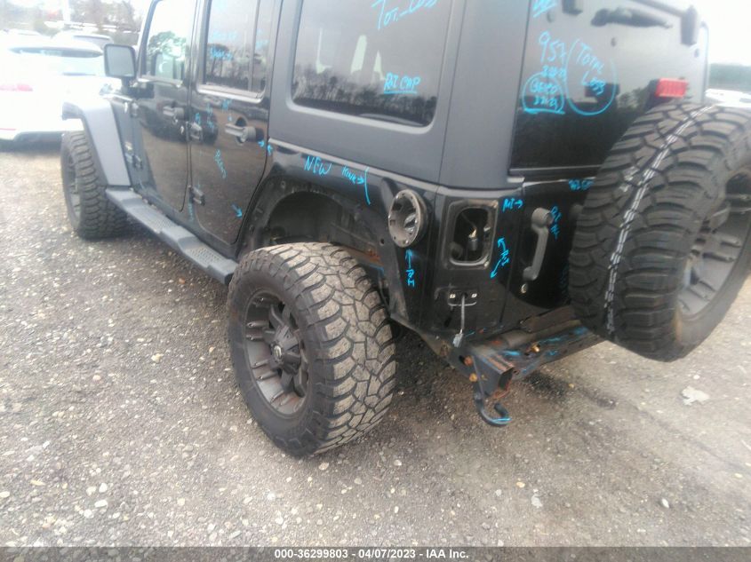 2013 JEEP WRANGLER UNLIMITED SAHARA - 1C4BJWEG7DL626616