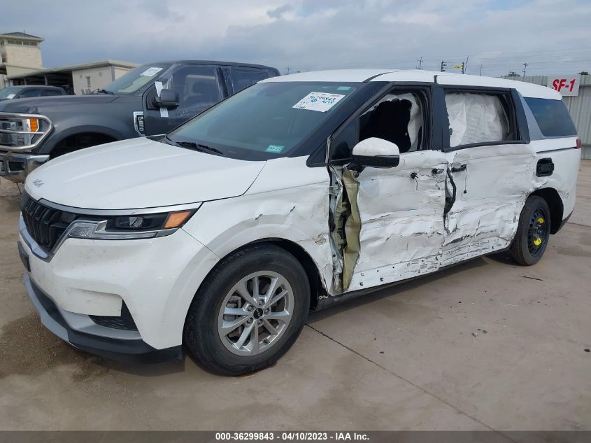 2022 KIA CARNIVAL LXS - KNDNB4H34N6098055