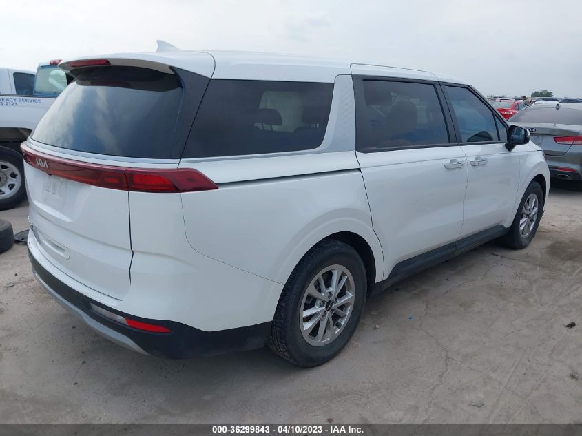 2022 KIA CARNIVAL LXS - KNDNB4H34N6098055