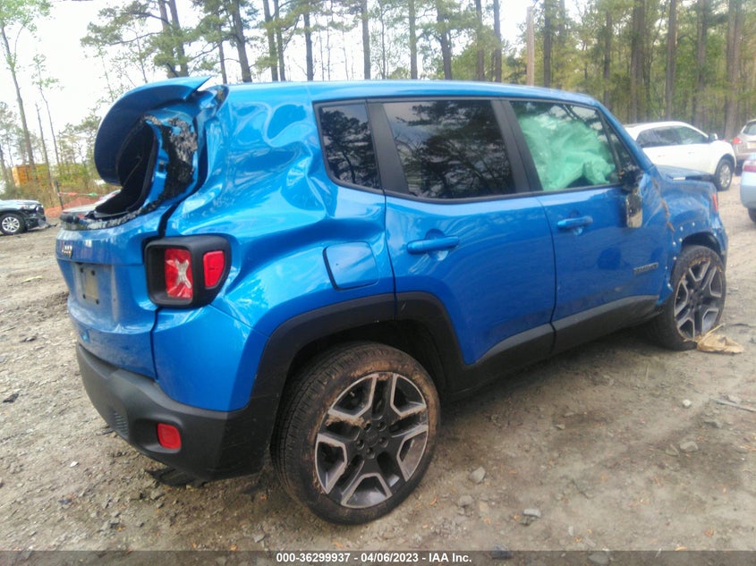 VIN ZACNJBAB6LPL70217 2020 JEEP RENEGADE JEEPSTER