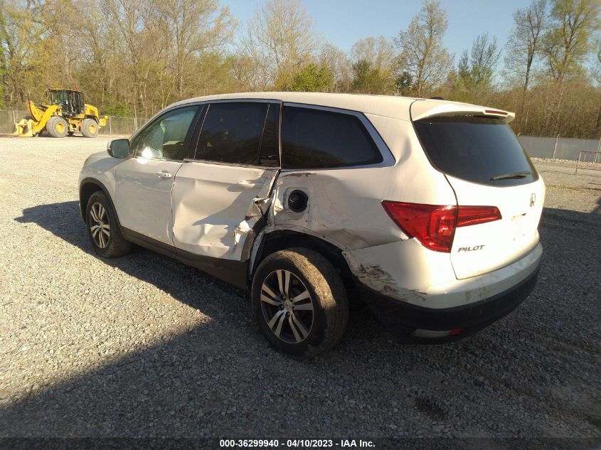 2017 HONDA PILOT EX-L - 5FNYF6H53HB069587