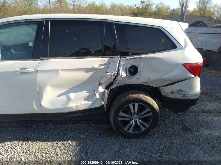 2017 HONDA PILOT EX-L - 5FNYF6H53HB069587